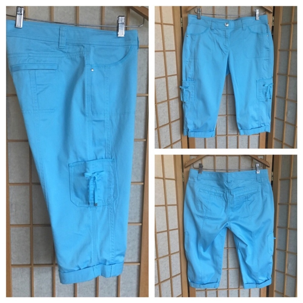 WHBM Cuffed Bermuda Shorts SZ 6